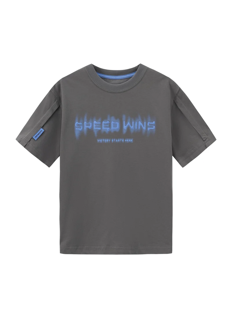 Balabala  Kids Boys Round v-neck short-sleeved T-shirt for Men | Best Price UAE