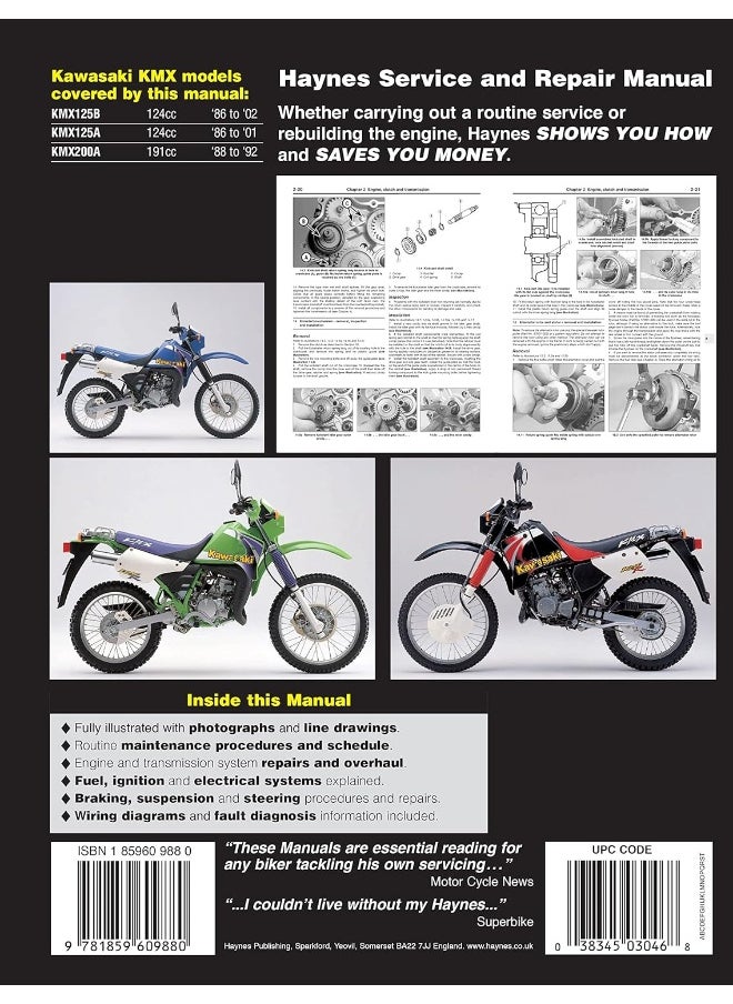 Kawasaki KMX125 & 200 (86 - 02)  - Image 3