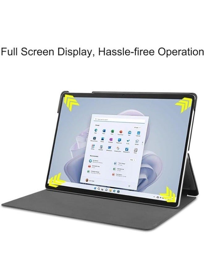 Compatible with Microsoft Surface Pro 11 (2024) 13 inch Case,PU Leather Flip Stand Hard PC Back Cover for Funda Tablet Case  - Image 4