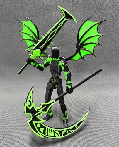 apcute T13 Action Figure Set Titan 13 Robot Dummy 13 3D Printed Lucky 13 for Collectors Desktop Decorations Assembly Completed - Image 5