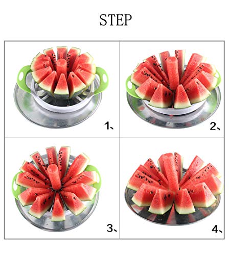 ZaH Melon Slicer Multifunctional Handheld Round Divider Watermelon Cutter Fruits Cutting Slicing Kitchen Tools - Image 4