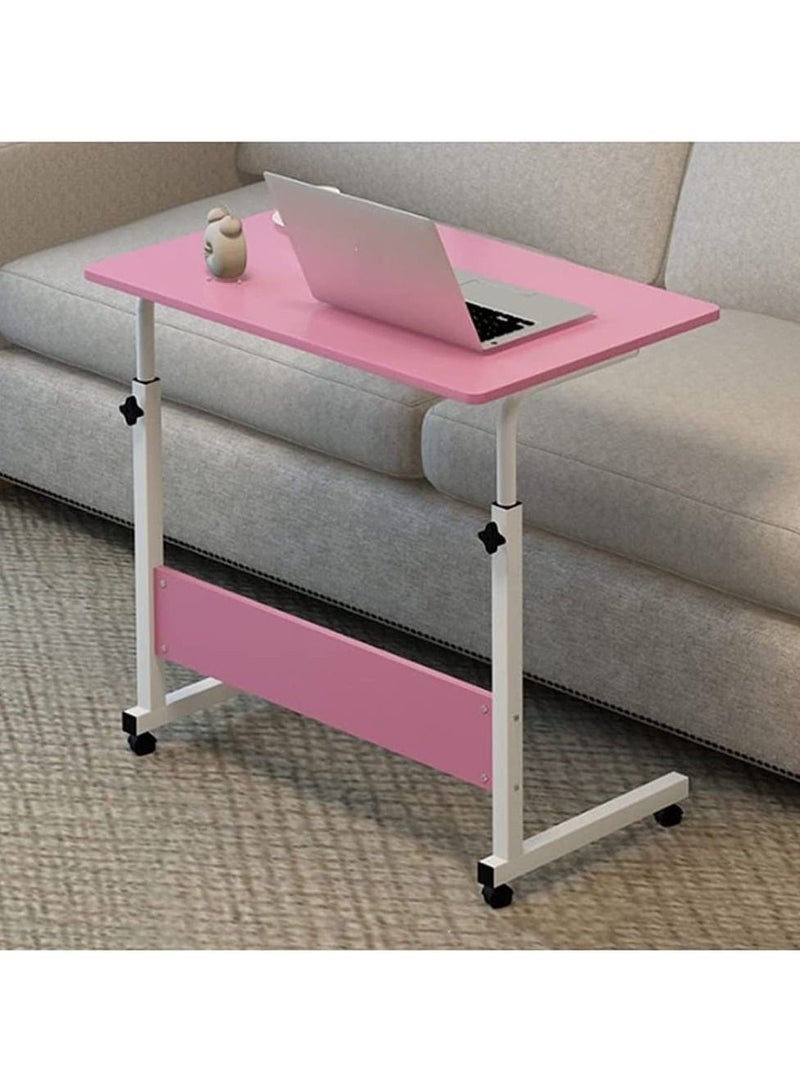 طاولة كمبيوتر محمول قابلة للتعديل الارتفاع مع حامل كمبيوتر متنقل وطاولة جانبية محمولة للسرير والأريكة والسرير والشرفة والحديقة وطاولة قابلة للطي - Image 3