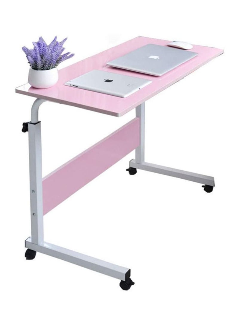 طاولة كمبيوتر محمول قابلة للتعديل الارتفاع مع حامل كمبيوتر متنقل وطاولة جانبية محمولة للسرير والأريكة والسرير والشرفة والحديقة وطاولة قابلة للطي - Image 2