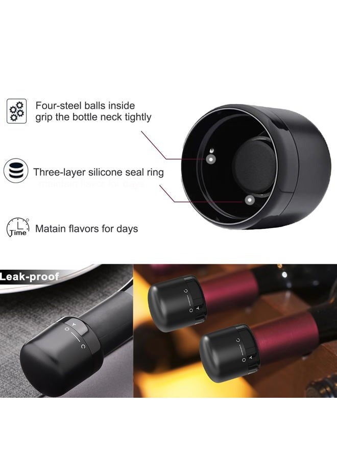 DUNLAGUE 2PACK MINI WINE STOPPER - Image 2