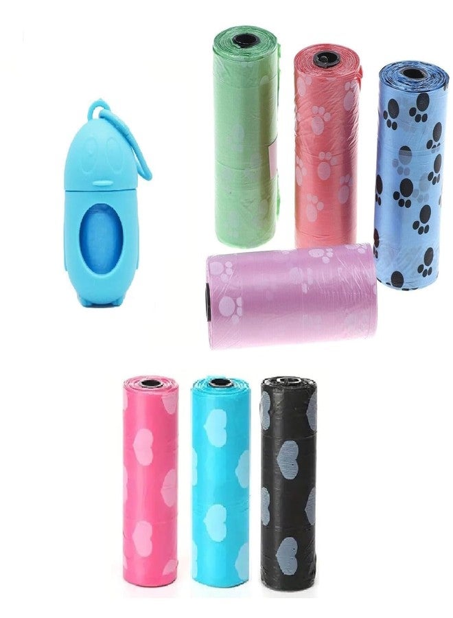 ZURATO Baby Diaper Disposable Bags with Dispenser, Waste Bags, Convenient and Quick Diaper Disposal, Unscented Leak & Odors Proof Diaper Trash Bags for Newborn Diapers (5 Roll + 1 Case) - Image 1