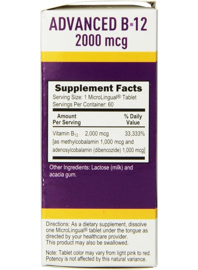 Superior Source B12 Vitamin Supplement 2000 mcg for Adults - Image 2