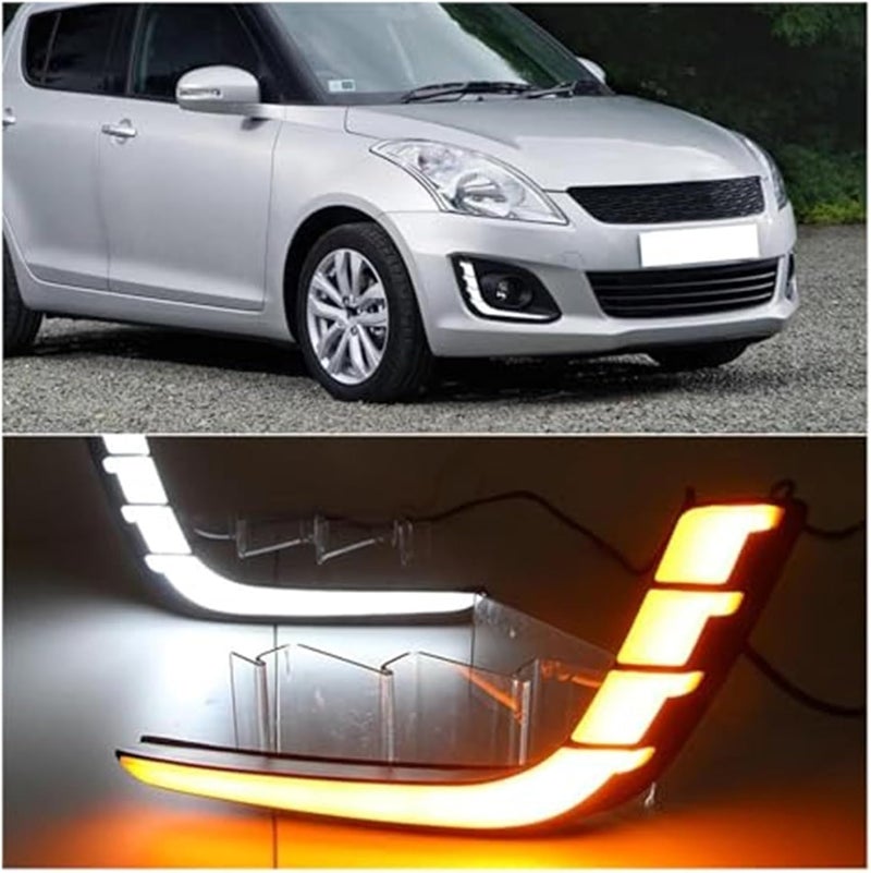 Wivplex Car DRL Daytime Running Lights with Turn Signal - Image 5