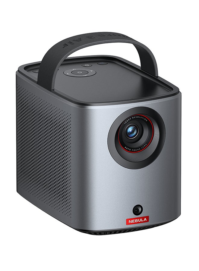 Nebula Anker Mars 3 Air 1080p Mini Projector, Smart 400 ANSI-Lumen Portable Projector with Google TV, Wi-Fi, Dolby Digital, 2×8W, 150-Inch Picture, Built-In Battery with 2.5-Hour Playtime Mars 3 Air Black - Image 1