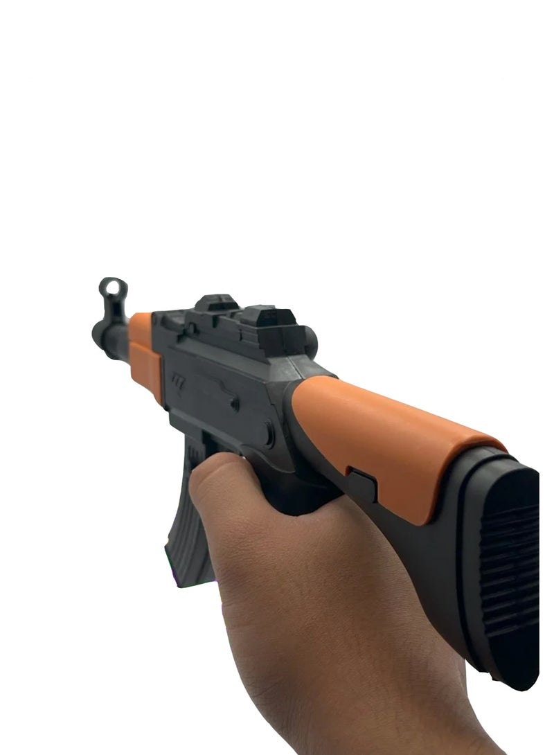 ببجي ريال أك ٤٧ بندقية مع ٤٠٠ بي بي سوفت رصاصة تعيد تعبئة قوة مذهلة - Image 4