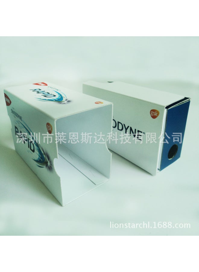 Vr Virtual Reality Glasses | Paper Google Second Generation Vr | Google Cardboard2.0 Cardboard Glasses-Color:Yellow - Image 2