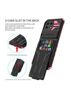 RICOONLINE Shockproof  Protective Phone Case Cover Compatible for Xiaomi11 Lite Pink  - Image 2
