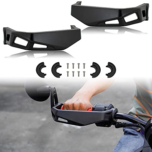SAUTVS Black Aluminum Handguards Hand Guards Kit for CanAm Ryker 600 900 Sport  Ryker Rally Edition All Models Accessories 2PCS Replace 219400998