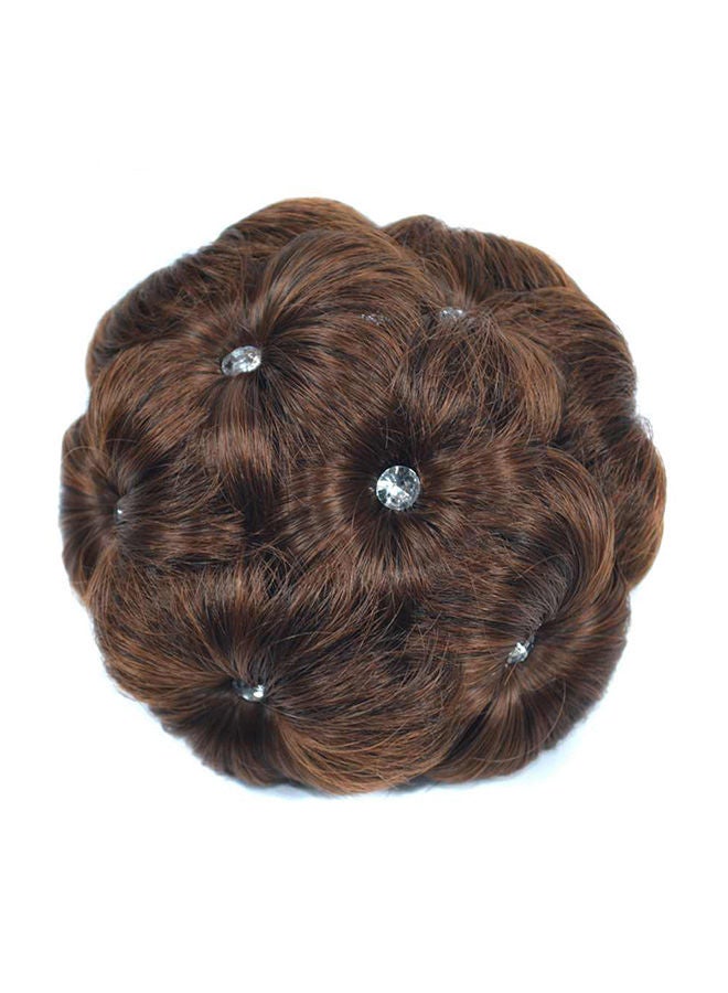 نيبمينينت لفة شعر سائبة من الألياف الصناعية أسود