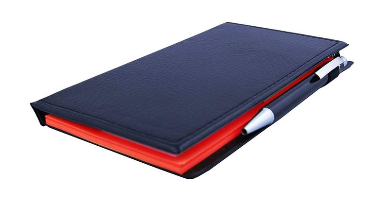 COI Memo Note Pad|Memo Note Book with Sticky Notes & Clip Holder in Diary Style (Crimson Red) - Image 3