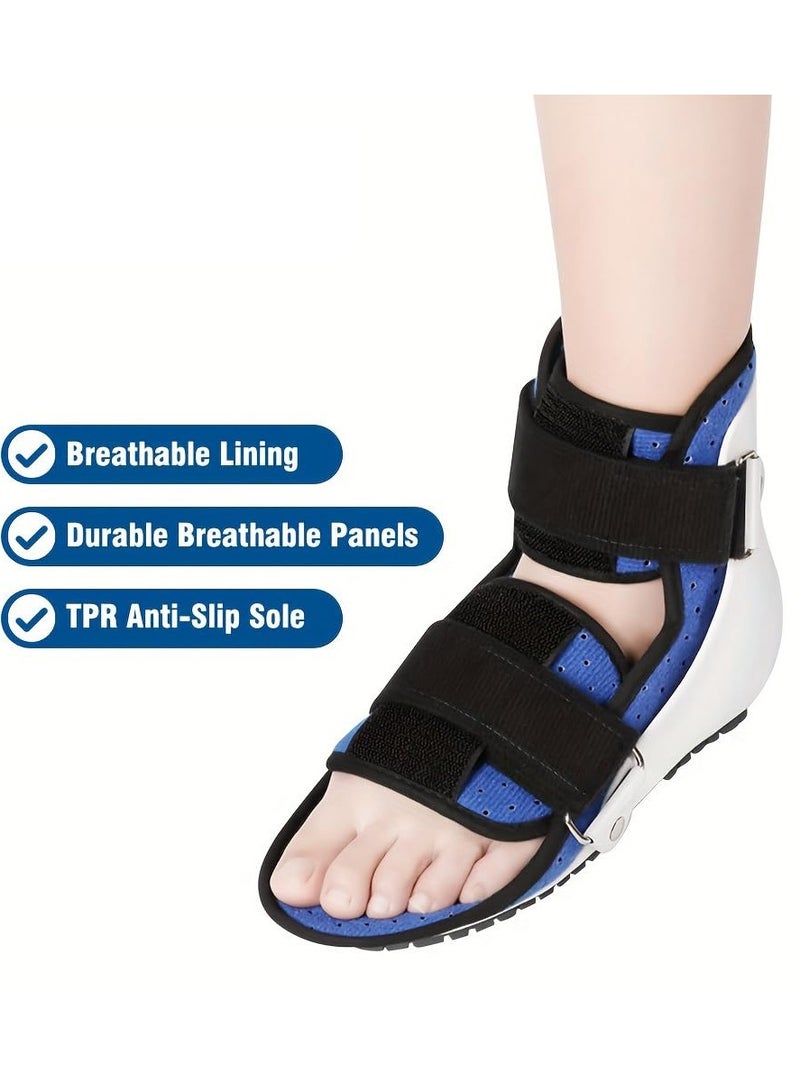 Ru syanl Walking Boot for Broken Foot Medical Fracture Foot Brace Post Op Orthopedic Shoes Ankle Boot Broken Pinky Toe Splint Medical Boots For Foot Injuries - Image 4