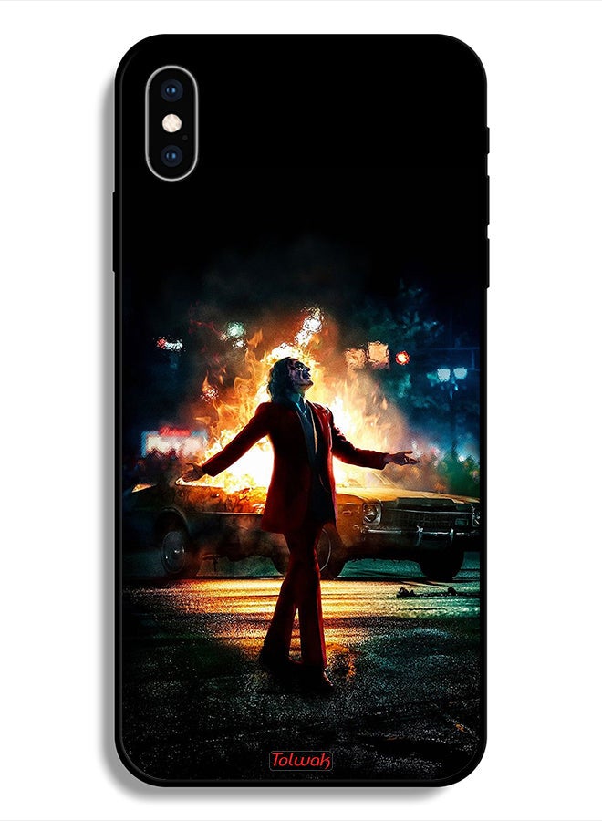 Tolwak Protective Case For Apple iPhone X Joker Happy Mode - Image 1