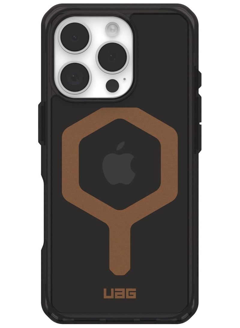 Urban Armor Gear UAG Plyo MagSafe for iPhone 16 PRO Case Cover [16 Feet Drop tested] - Black | Bronze  - Image 3