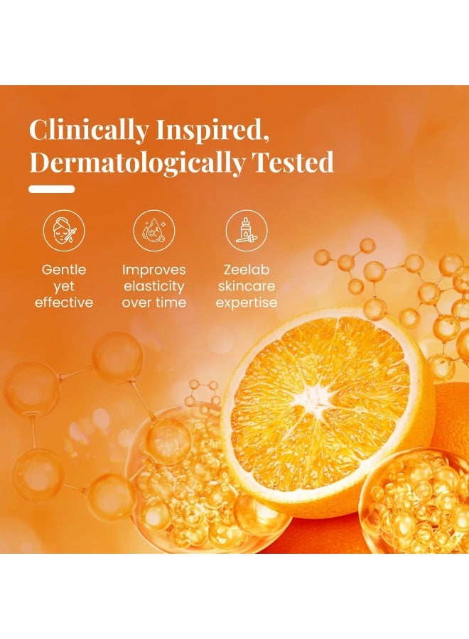 Zeelab Vitamin C 15% Face Serum , Brightening & Anti Aging Formula for Radiant Skin - Image 5