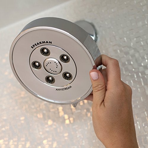 Speakman S-3010 Neo Anystream High Pressure Adjustable 2.5 GPM Shower Head, Polished Chrome - Image 4
