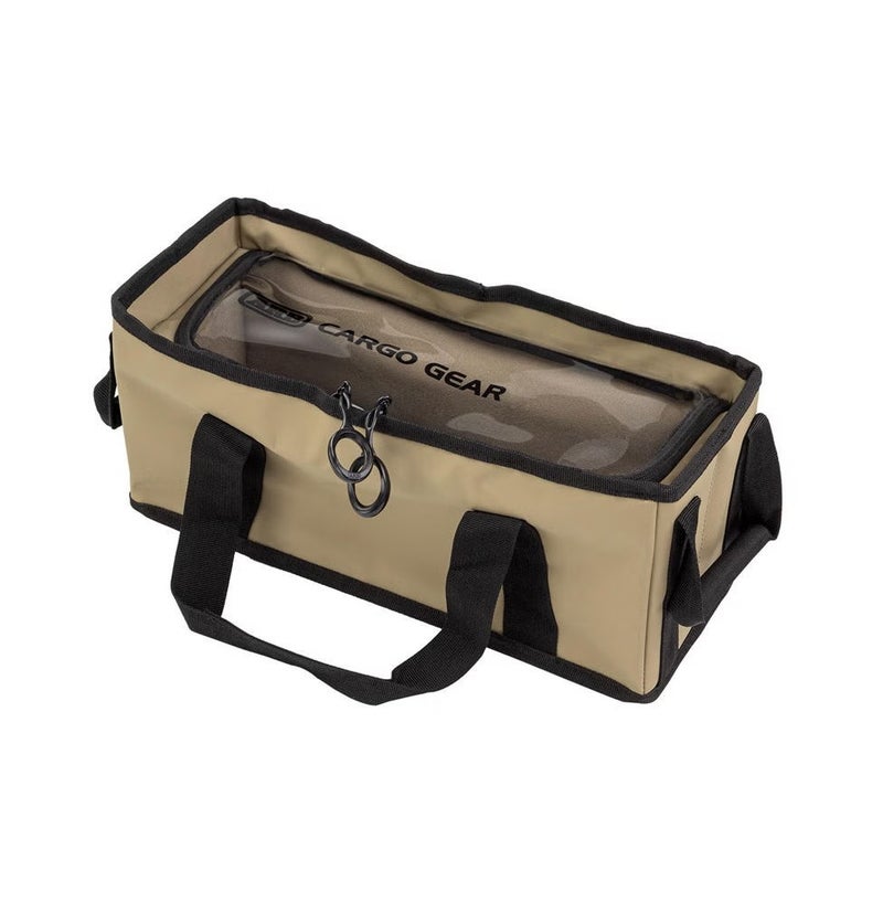 ARB Cargo Organizer Small with Clear Window 10100377 – Heavy Duty Vehicle & Camping Storage Bag for ARB Drawer System, Foldable 4x4 Car Boot Organizer with Durable Handles & Anti-Slip Base, Tan - Image 2