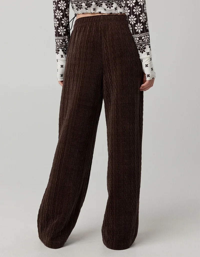 Aerie  OFFLINE By Aerie Cable Lounge Trouser for Women | Best Price UAE
