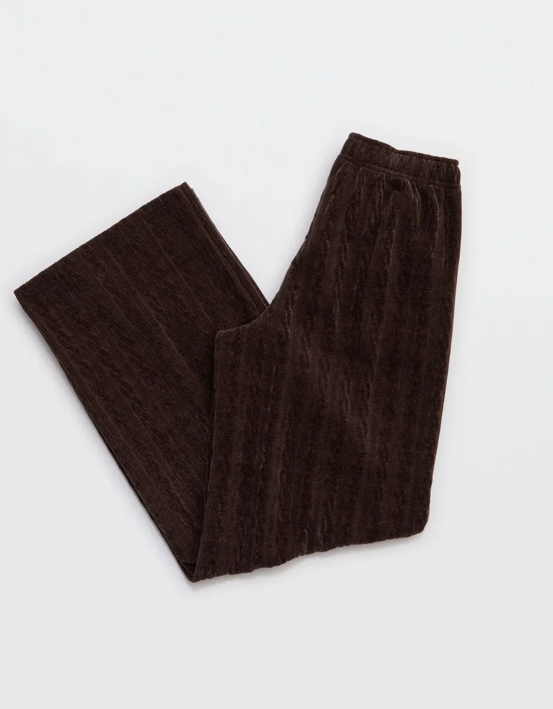 Aerie  OFFLINE By Aerie Cable Lounge Trouser for Women | Best Price UAE