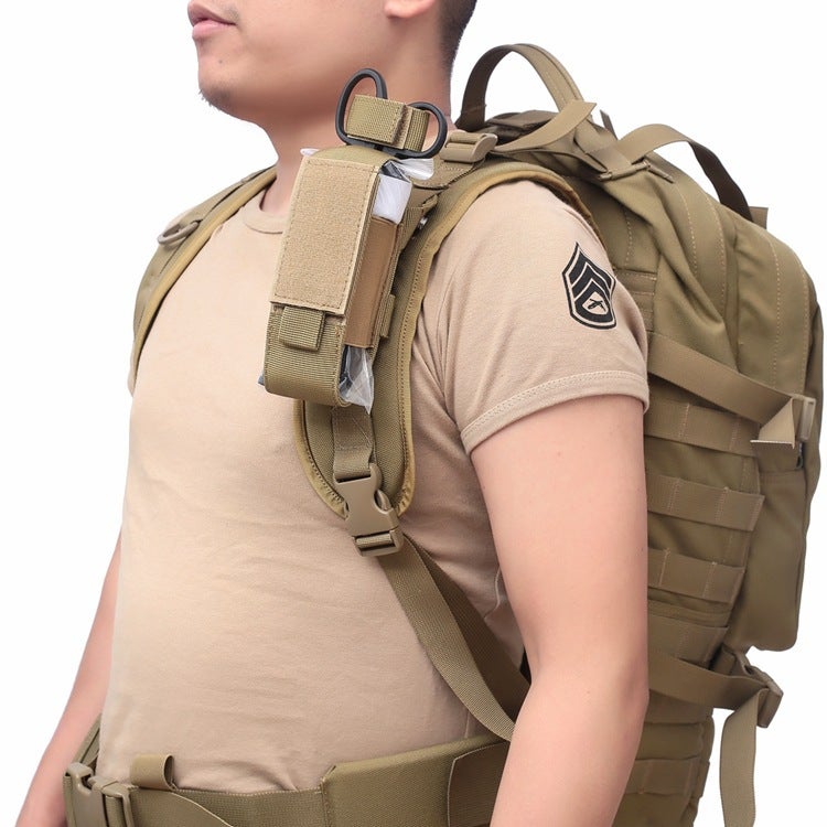 Tactical Tourniquet Holder Pouch Molle Trauma Medical Shears Bag Edc Multifunctional Storage Bag Waist Bag - Image 3