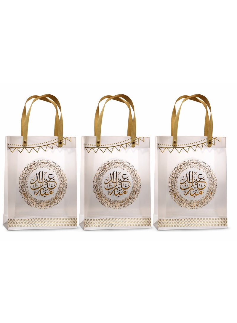 Gift Bags For And Eid Semi Transparent Glossy (3pc)