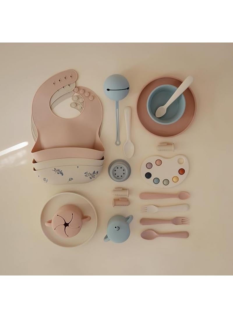 عام طفل يأكل مريلة ثلاثية الأبعاد سيليكون ناعم ، منديل فم الطفل مقاوم للماء في الصيف - Image 4