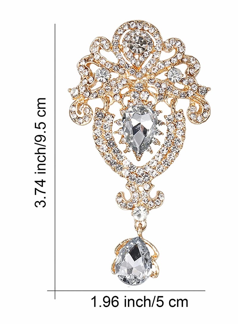 Elegant Women's Brooches and Pins for Weddings and Special Occasions - Image 2