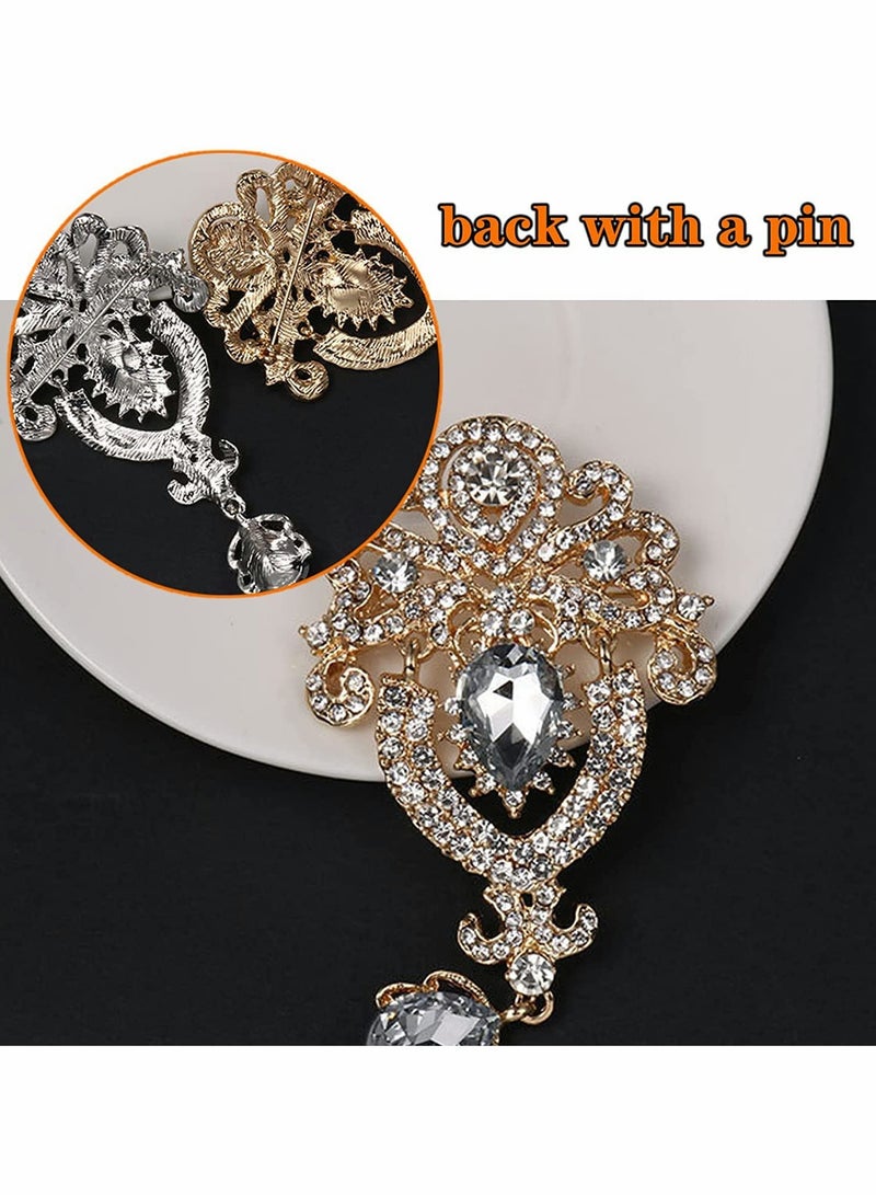 Elegant Women's Brooches and Pins for Weddings and Special Occasions - Image 4