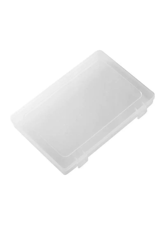 Rozino Clear Empty Press On Nails Storage Box, False Nail Packaging Organizer - Image 3