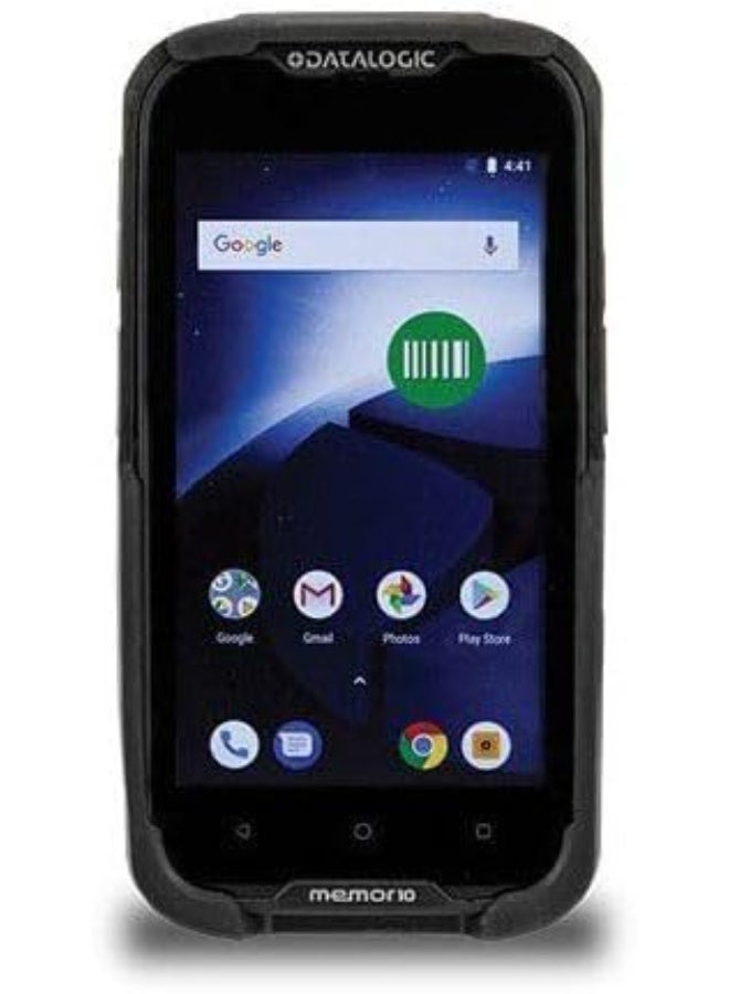 Datalogic Memor 10 Mobile Computer, 5" HD IPS Touch Display, Supports 1D / 2D Codes, 3GB RAM / 32GB ROM, Bluetooth, Wi-Fi (802.11ac), 4G (LTE) & NFC Connectivity, Black | 944350038 - Image 1