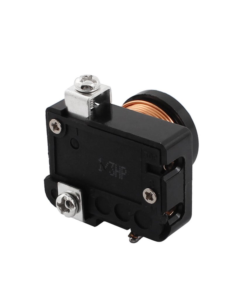 sourcingmap uxcell 2Pcs Coil Compressor Relay Start Relay for 1/3HP Refrigerator Black - Image 2