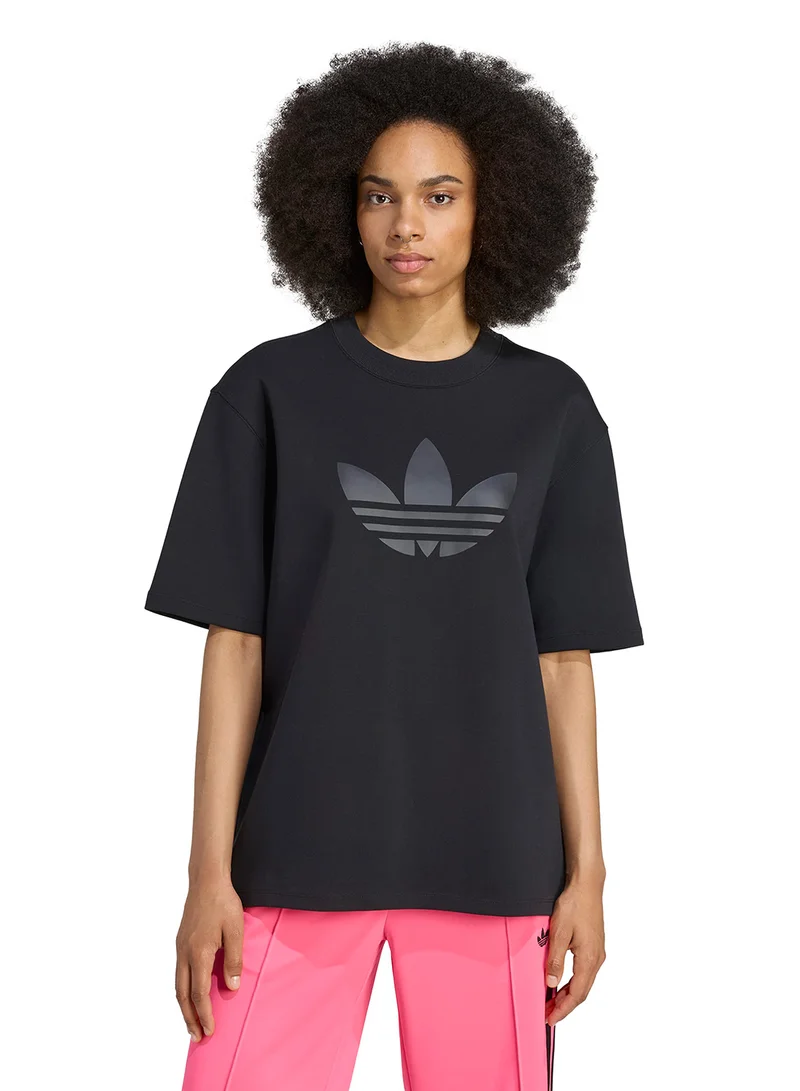 adidas Originals Adicolor Spacer Oversized Trefoil T-Shirt