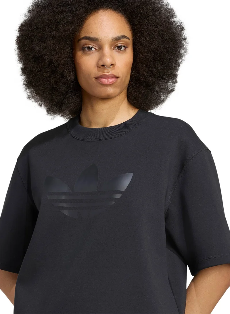 adidas Originals Adicolor Spacer Oversized Trefoil T-Shirt
