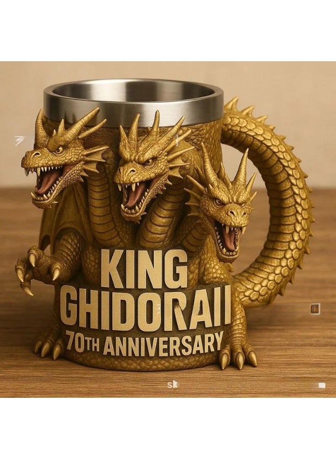 general Godzilla 70th Anniversary 3D mug - Godzilla 70th Anniversary 3D Resin Mug