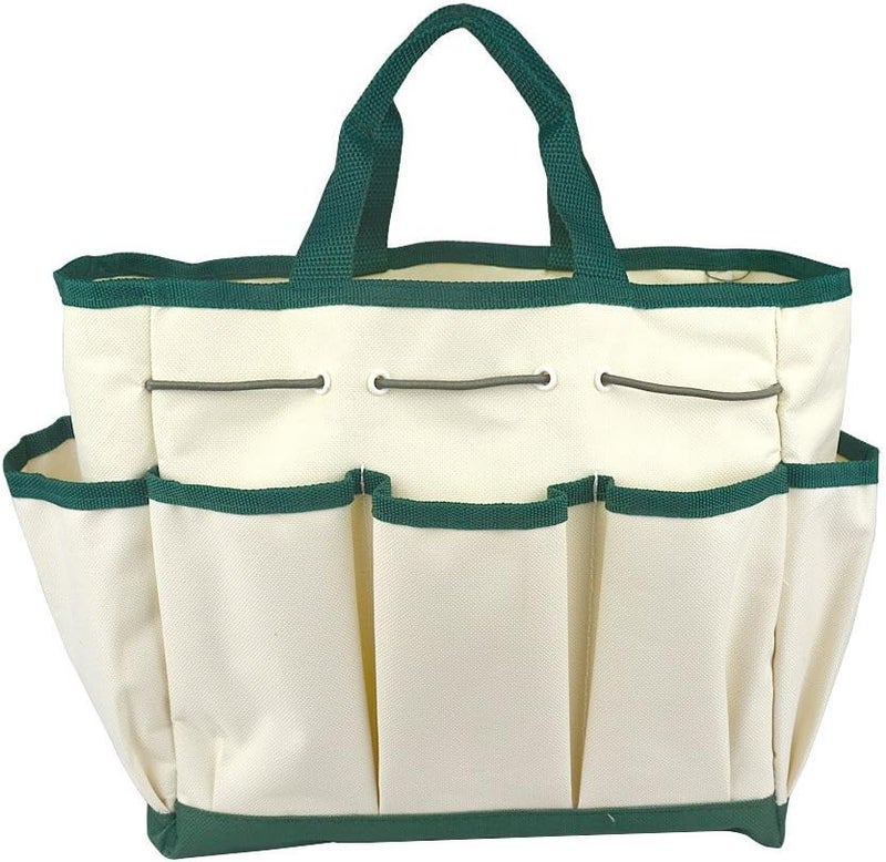 Gardeningwill Outdoor Multi Pocket Gardening Tool Kit Holder Oxford 10 x 9 Bag 4 Side Pouches - Image 1