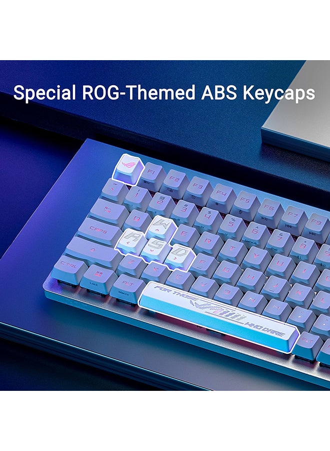 ASUS X902 ROG Strix Scope II 96 RX Wireless Gaming Keyboard - White - Image 5