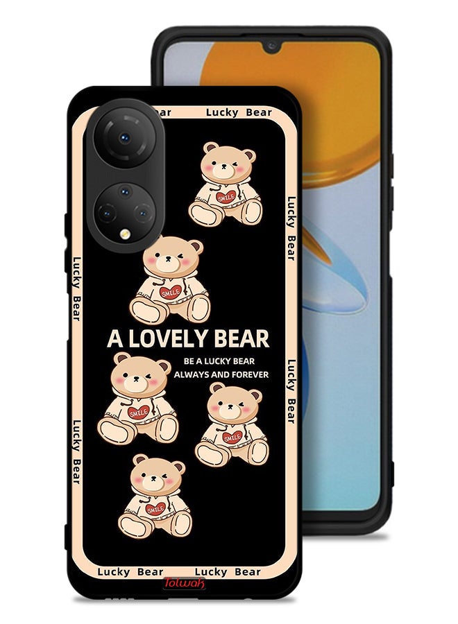 Tolwak Honor X7 Protective Case Cover A Lovely Bear - Image 1