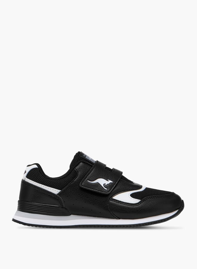 kangaROOS Girls' Panelled Sports Shoes with Hook and Loop Closure  - Image 3