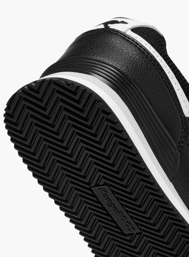 kangaROOS Girls' Panelled Sports Shoes with Hook and Loop Closure  - Image 5