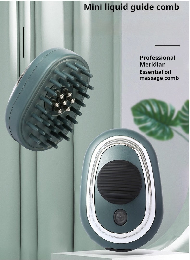 Generic Cordless Head Massager Electric Scalp Applicator Massager 4 Gears Adjustable Vibration USB Rechargeable Hair Oil Comb  - Image 1