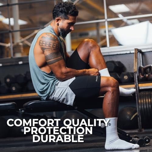 PICSIL Sport Socks, Ideal For Running, Gym, Paddle, Cycling, Basketball, Crosstraining, Men's and Women's Sport Socks (US, Numeric, 40, Regular, Tall, Blue) - Image 5
