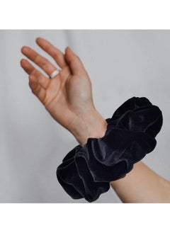 CEELGON Black Big Velvet Scrunchies Large Hair Ties 7.5inches Oversized Silk Thick Scrunchie Jumbo Hair Scrunchies Curly Hair Accessories 6 Pack - pzsku/Z933FEA88F20B5E31C572Z/45/_/1731685150/d2ae62f4-cbb8-459a-a99e-6a6cb7178ea3