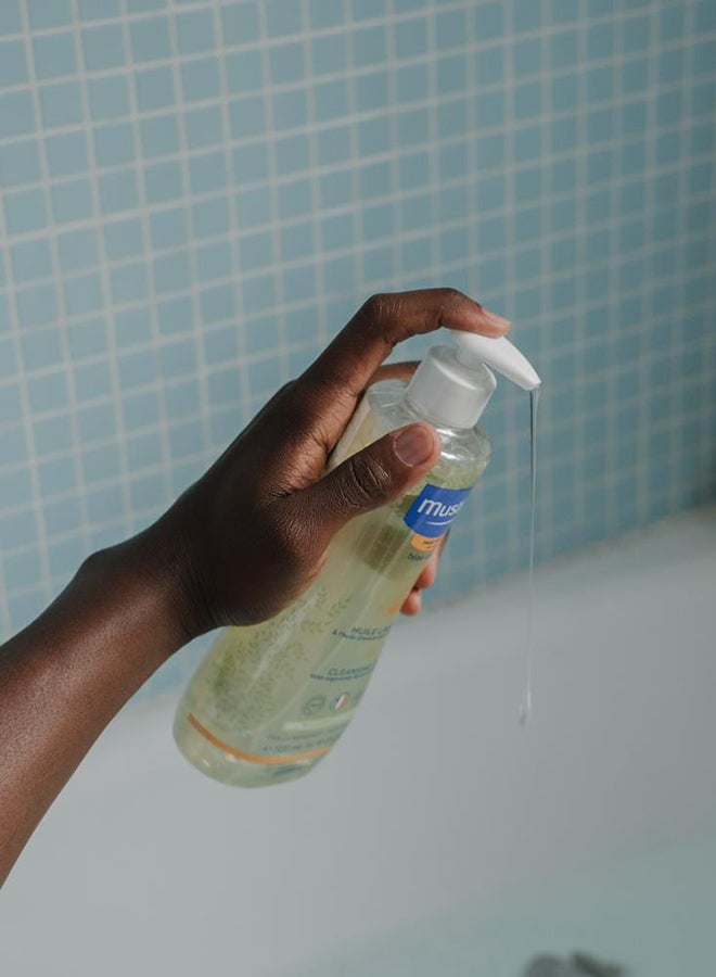 Mustela Baby Cleansing Oil With Farmed Avocado Oil, 500ml - Image 3