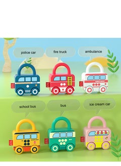 Y&D Montessori Educational Learning Games Toy, Mini Pairing Lock, Busy Boards Cars, Toy Cars for Baby 18 Months Age 1 2 3 One Year Old Kids Boys Girls Gifts Presents  - Image 4