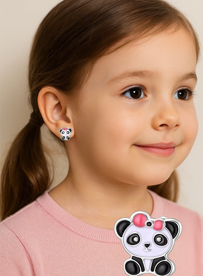 يمي مجموعة أقراط مضادة للحساسية للفتيات – 20 زوجًا من الأقراط اللطيفة للأطفال والنساء ذوي الأذنين الحساسة، مجموعة أقراط بدون نيكل مع مشبك خلفي، أقراط لطيفة للفتيات - Image 5