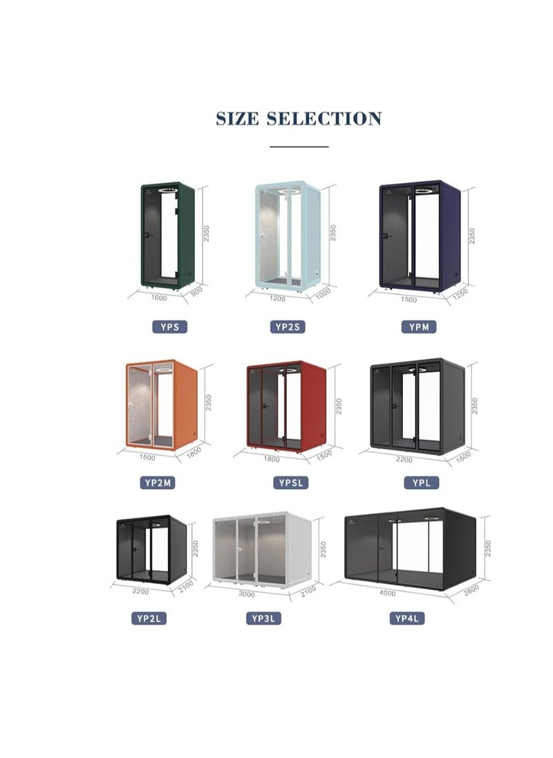 Generic - Luxury Soundproof Office portable meeting pod Pod: S-POD, Opulent Executive Retreat: The Ultimate Luxury Workspace, Escape the Noise with S-POD's Luxury Office/Phone booth/Podcast/Private room - Image 1