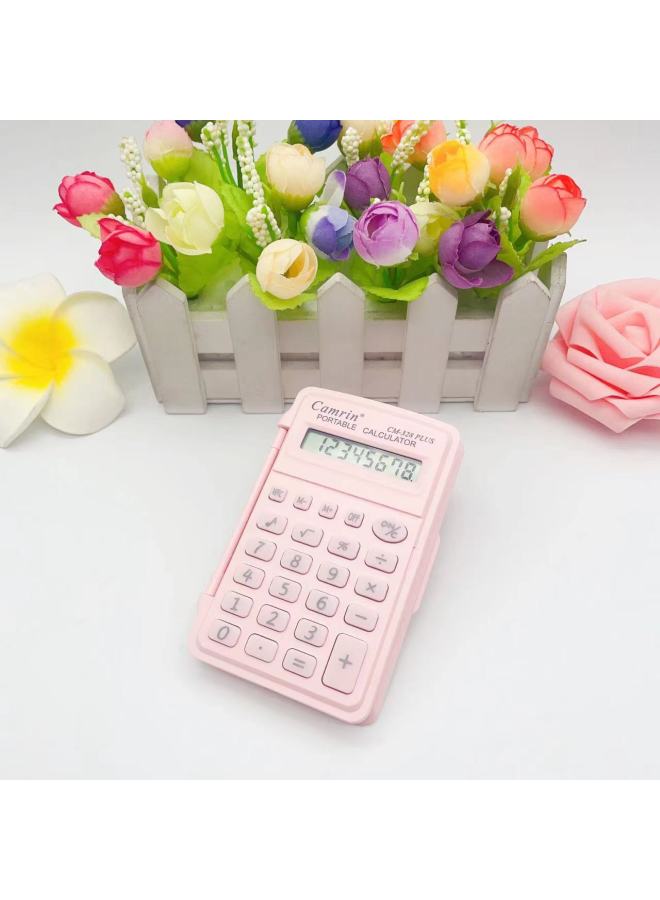 Student-specific Carry-on Small Size Computer 328 Pocket Flip 8-digit Mini Calculator With Didi Sound